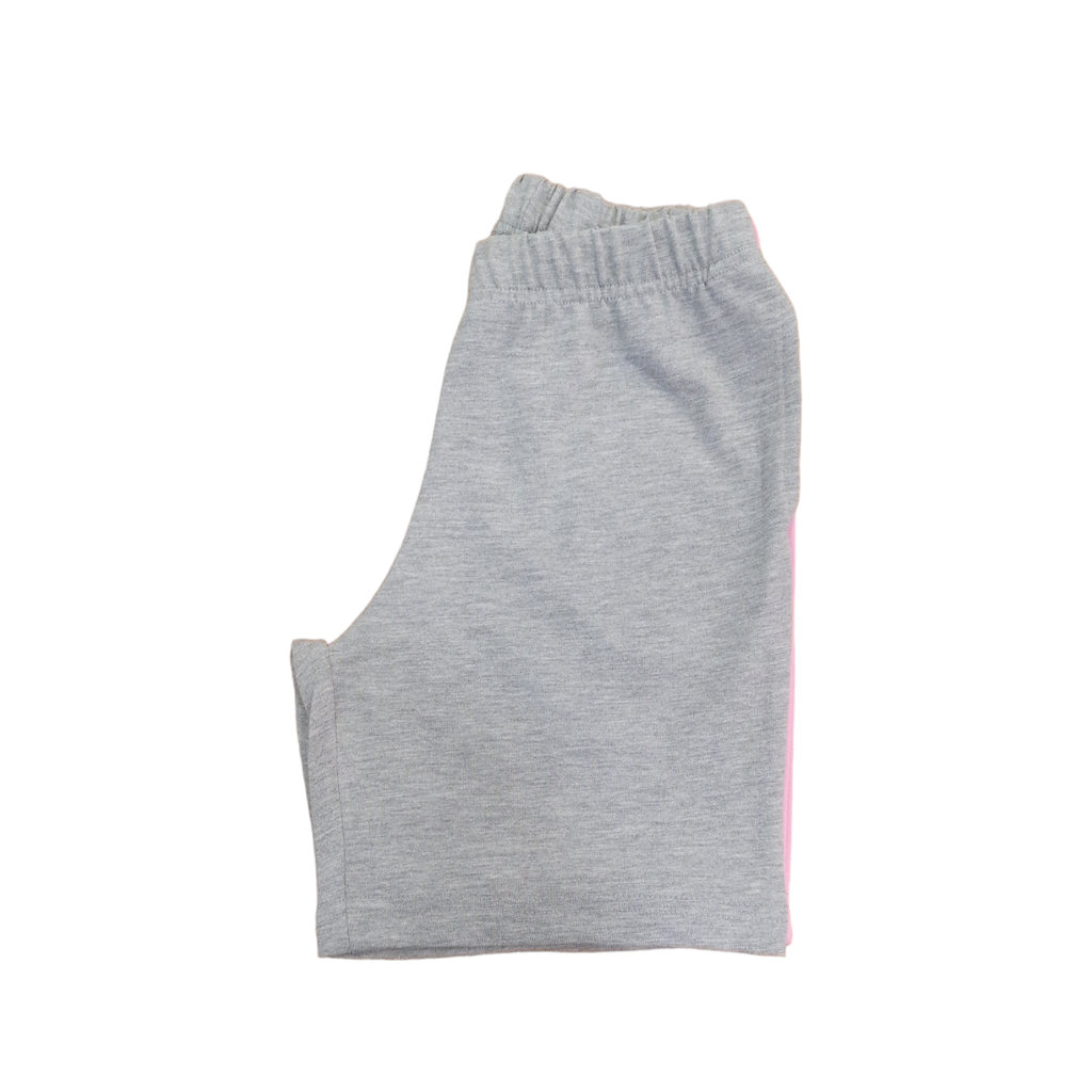 Girl's shorts with pink trimmings