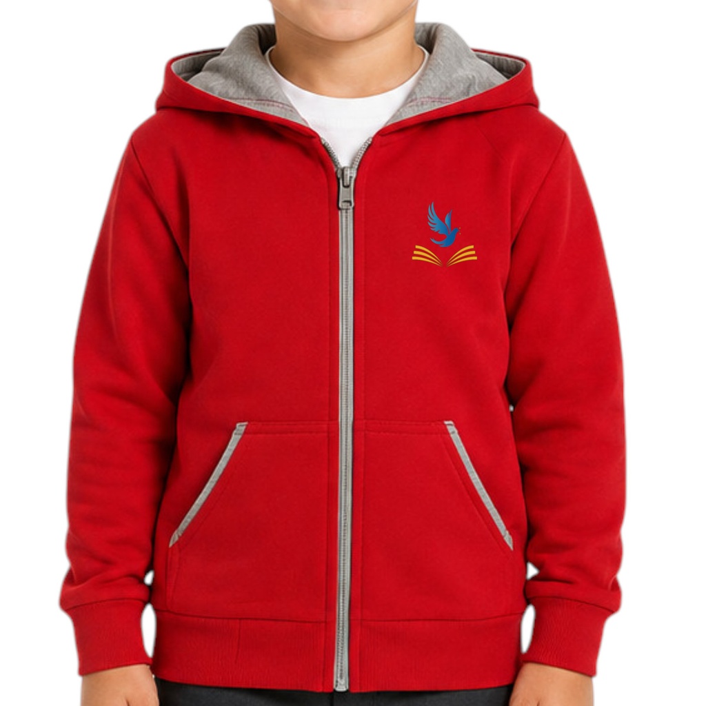 Hooded cardigan