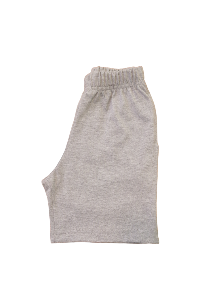 Grey Shorts with Red Details