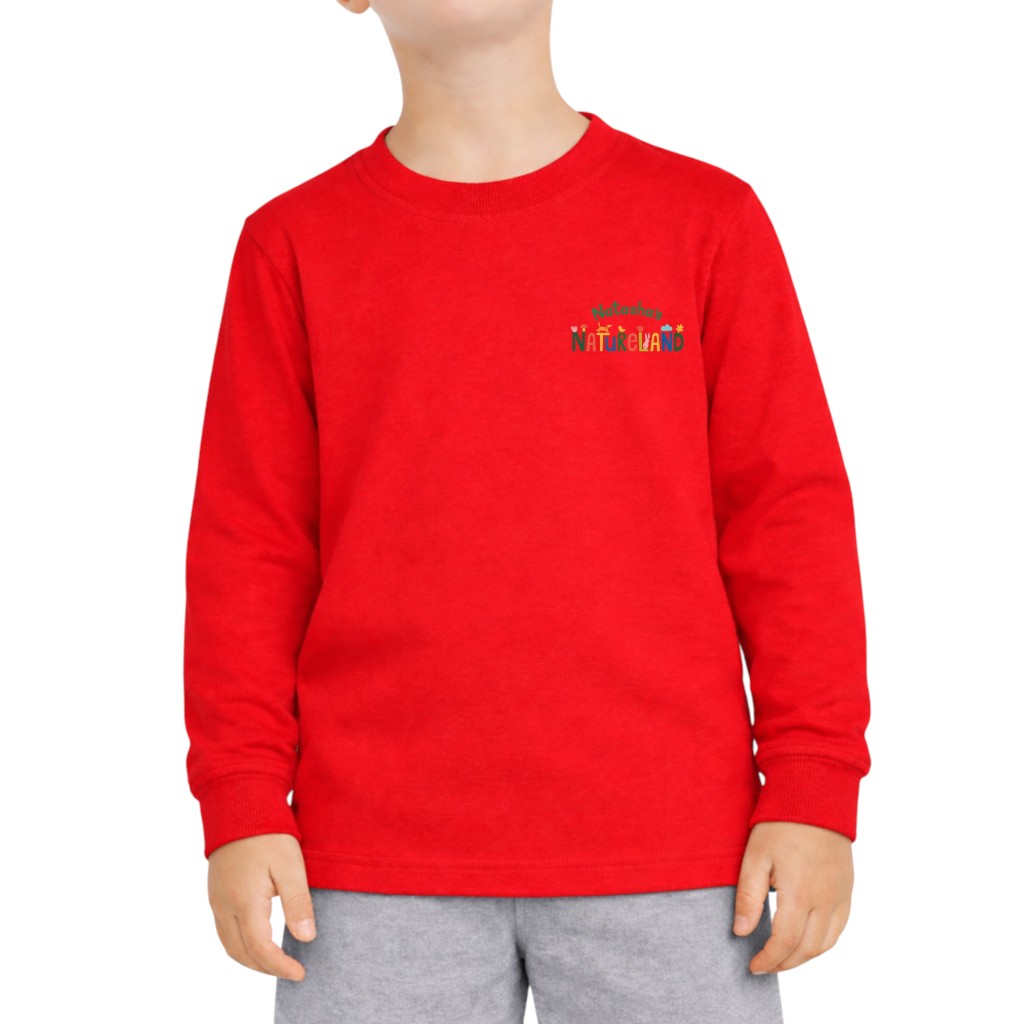 Red Long-Sleeve T-shirt