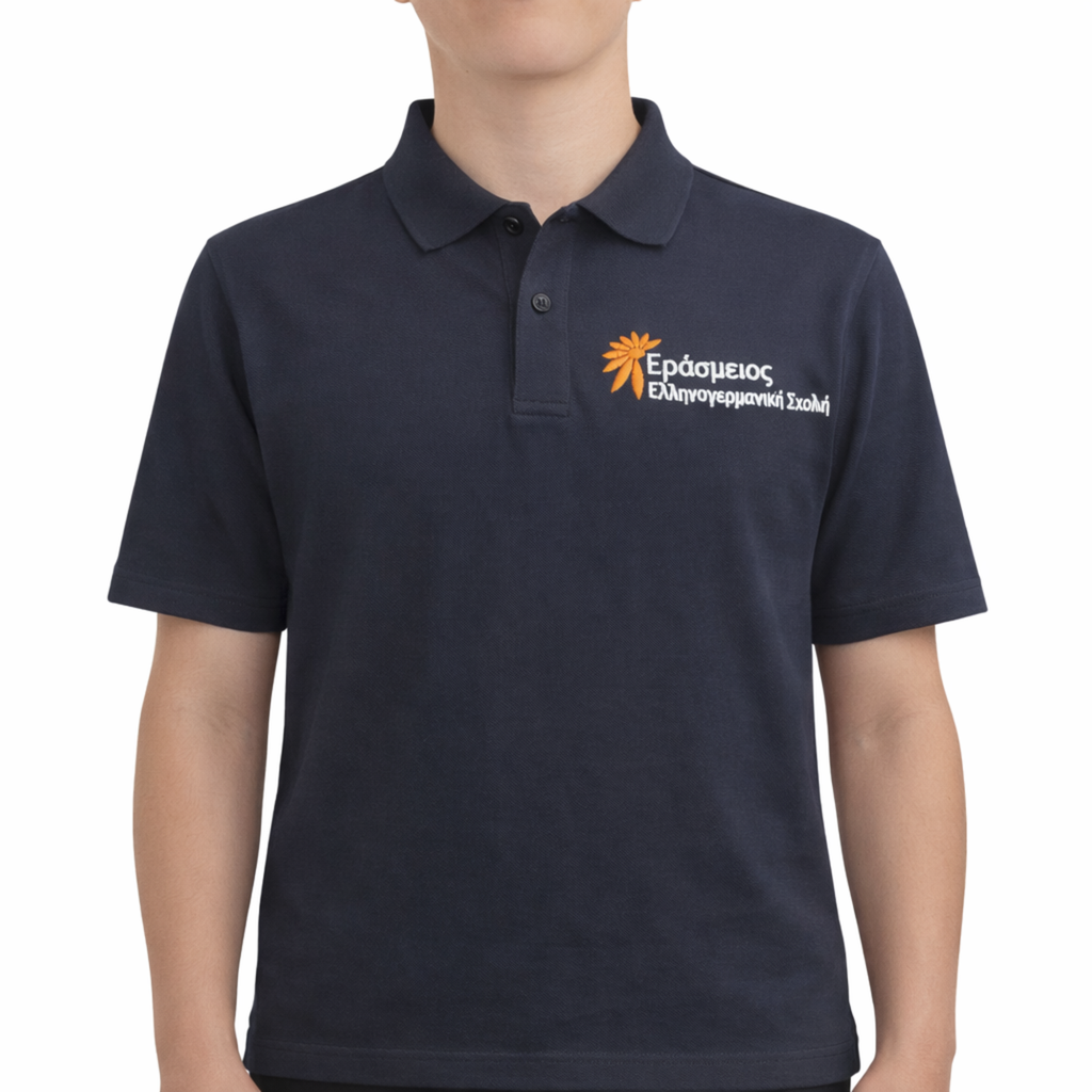 Unisex Μπλε Πολο