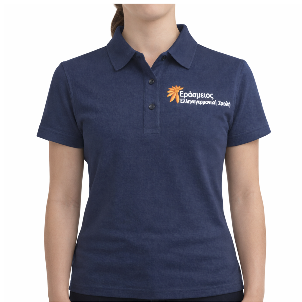 Women’s Blue Polo Shirt