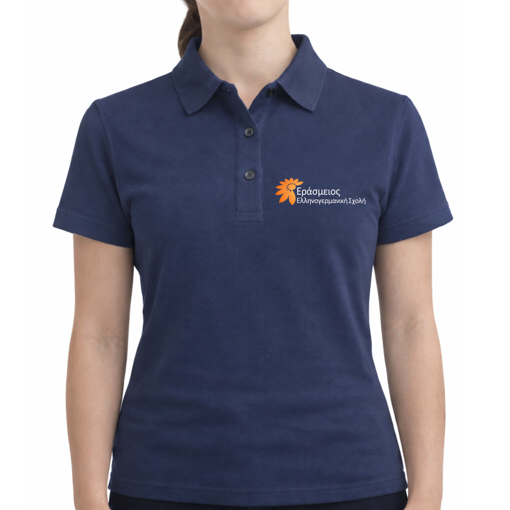 Women’s Blue Polo Shirt
