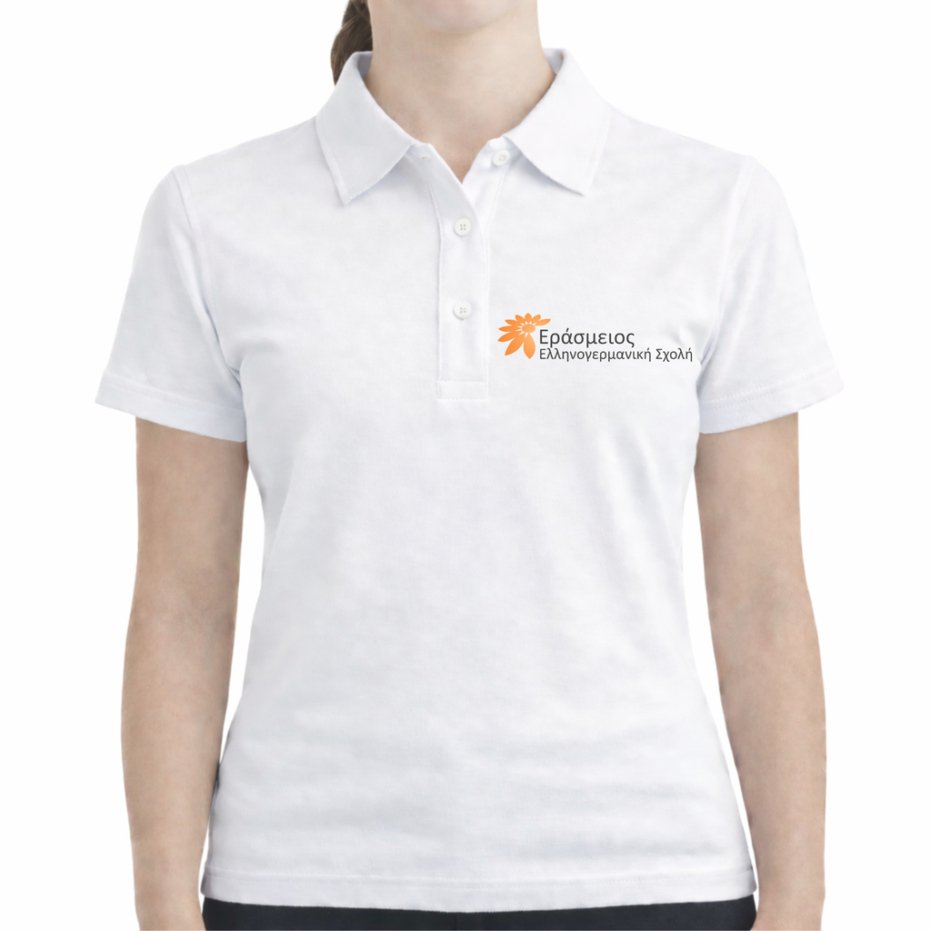 Women’s White Polo Shirt