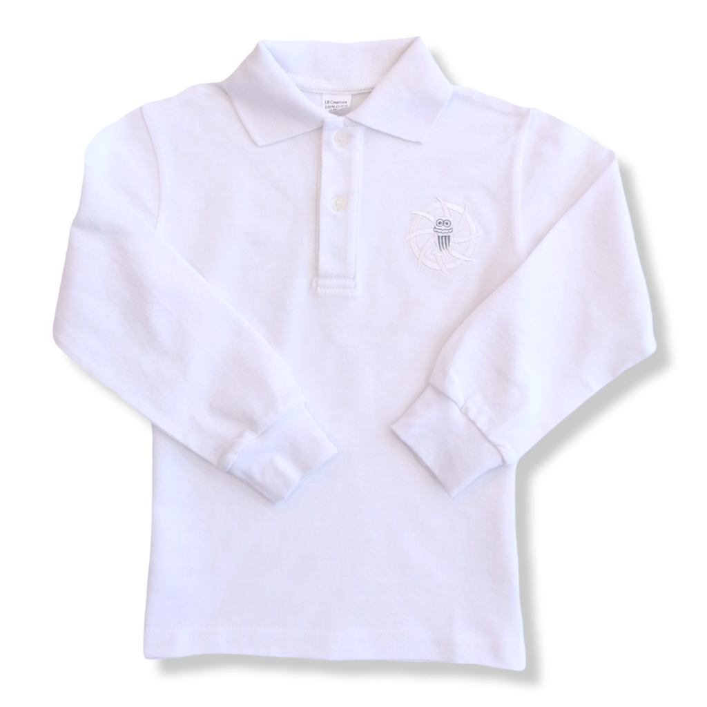 Long sleeved polo shirt