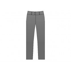 Girl's trousers with buttons