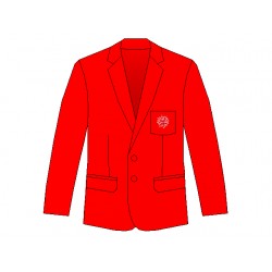 Unisex Red Blazer