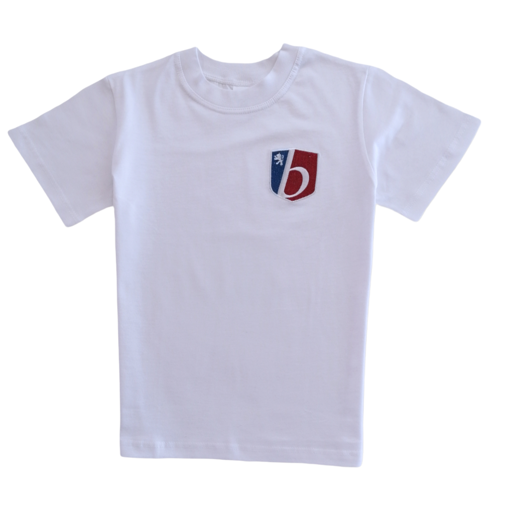 Unisex λευκό μπλουζάκι