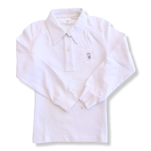 Girls' Long-Sleeve Polo Shirt