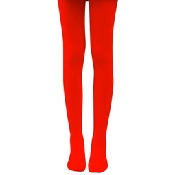 Winter red tights