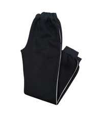 Jogging pants with elastic