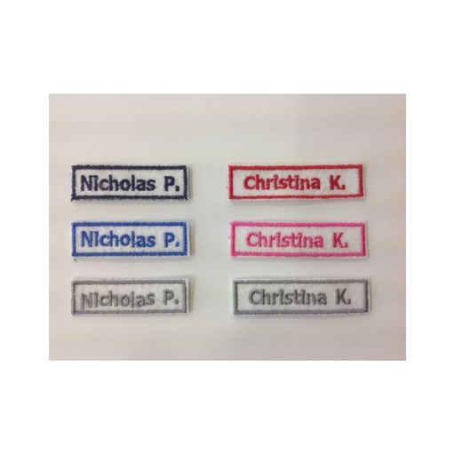 20 name tags