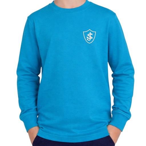 Turquoise Long-Sleeve T-Shirt