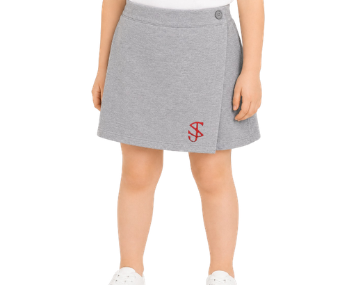 Grey skirt-shorts